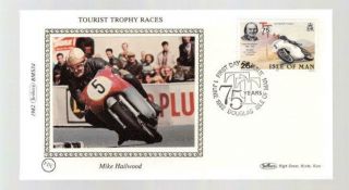 Tt Tourist Trophy Races Mike Hailwood 1 June 1982 Douglas 26p Stamp Fdc Iom