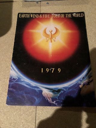 Vintage Earth Wind & Fire 1979 Tour Of The World Concert Programme