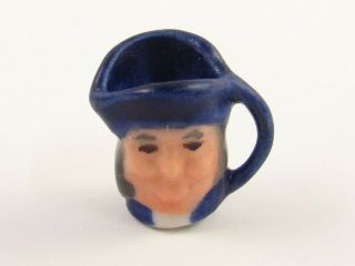 Miniature Carol Pongracic Toby Mug / Jug For Dollhouse Or Room Box E099