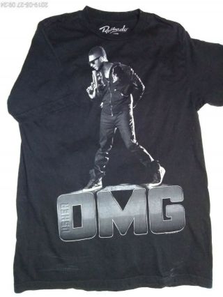 Usher Omg Concert Tour,  By Bravado,  Size Medium T Shirt