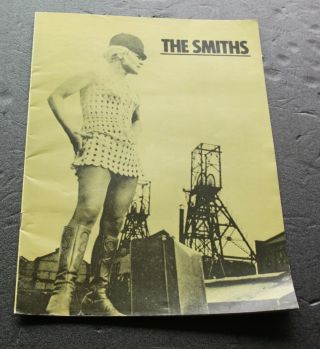 The Smiths 1986 Official Uk Meat Is Murder Tour Prog C/w Merch Leaflet