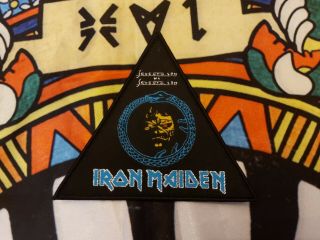 Iron Maiden Seventh Son Patch (judas Priest,  Metallica,  Slayer,  Motorhead,  Wasp)