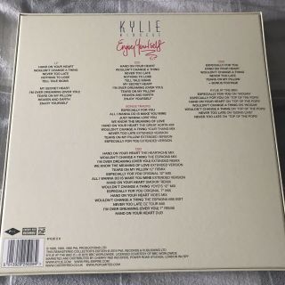Kylie Minogue Enjoy Yourself Empty Box And Photos Pwl Cherry Red
