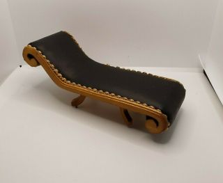 Vintage Mid Century Lounge Chair.  Doll House Miniatures