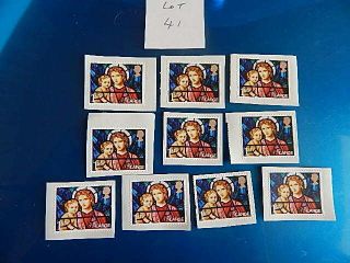 Gb Stamps.  Sg 2995.  Christmas.  Stained Glass Windows.  Lot.  41.