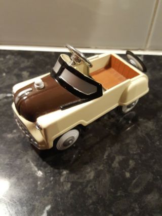 Dolls House Heidi Ott 1/12 Scale (9cm) Xy115 - Miniature Pedal Car - Brown/cream