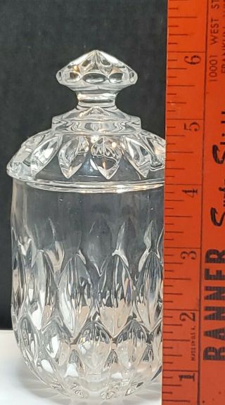Gorham Full Lead Crystal Candy Sugar Bowl With Cover 6 