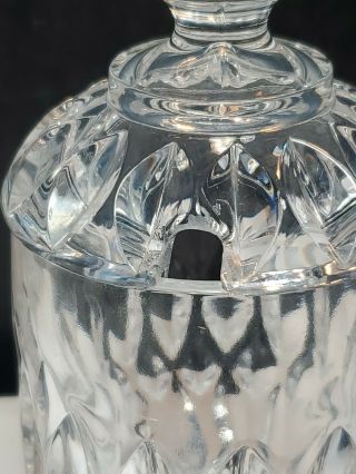 Gorham Full Lead Crystal Candy Sugar Bowl With Cover 6 
