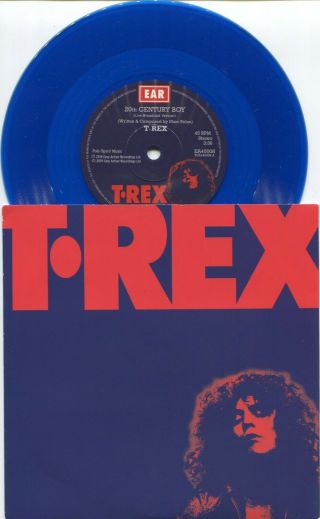 Marc Bolan/t.  Rex : 20th Century Boy/midnight - Blue Vinyl Single - Old Stock