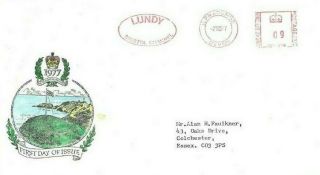 Lundy 1977 Silver Jubilee Set of 6 on Illustrated FDC 2