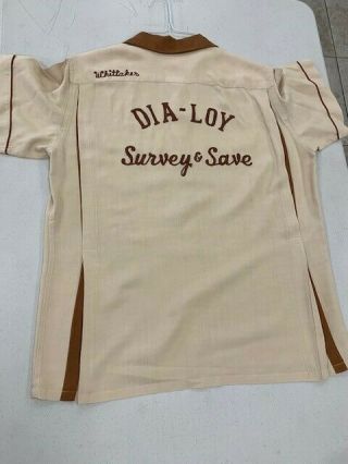 Vintage Bowling Shirt,  By Hilton,  Men 