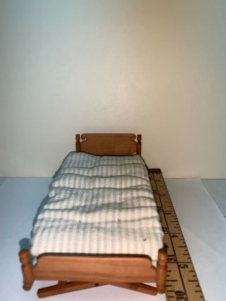 Dollhouse Miniature 1:12 1700s Cot W/mattress 6 Artist Bill Hudson