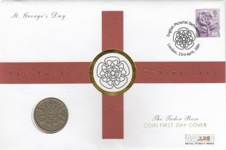 (70553x) England 2/ - Coin Mercury Pnc Fdc 65p Definitive London 2001
