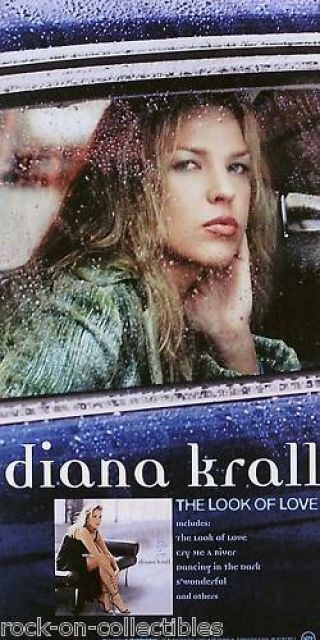 Diana Krall 2004 Look Of Love Double Sided Promo Poster