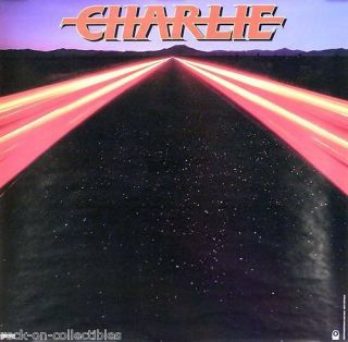 Charlie 1983 Rare Self Titled Promo Poster