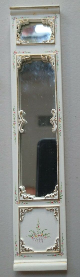 Bespaq Dollhouse Miniature " Emporium " Spacer Faux Door Mirror 1901sm - Bwt