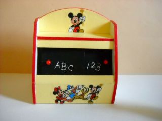 Dollhouse Miniature Mickey Mouse Toy Box 1:12 Scale