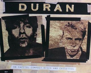 Duran Duran 1993 Self Titled The Wedding Album Promo Poster 3