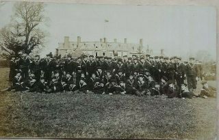 Great Britain 1912 Real Photo Picture Post Card Sailors H.  M.  S.  Bodicea At Troon