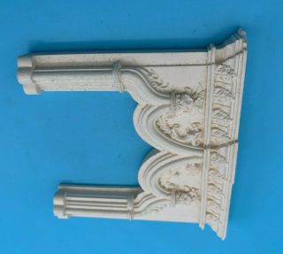 DOLLS ' HOUSE MINIATURE - SUE COOK ORNATE GOTHIC FIREPLACE - PF10? 3