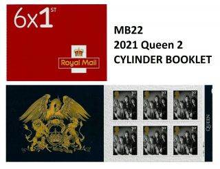 2021 Mb22? Queen Legends Self/adh Cylinder Booklet Spb2u