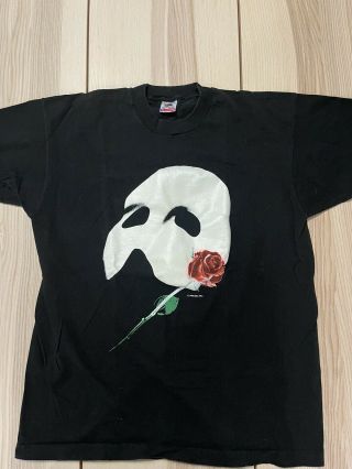 Vintage 1986 Phantom Of The Opera Broadway Musical Shirt