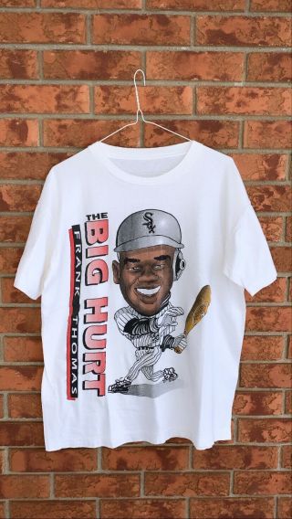 Vintage 90’s Mlb Chicago White Sox Frank Thomas “the Big Hurt” Baseball T - Shirt