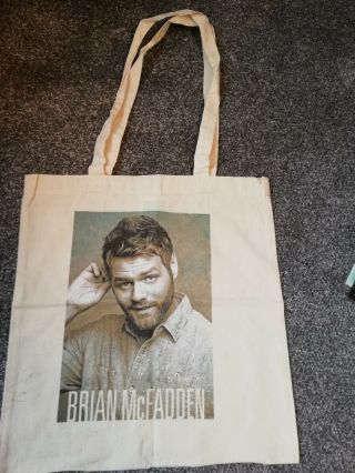 Autographed Brian Mcfadden Tote Bag/cotton Shopping Bag