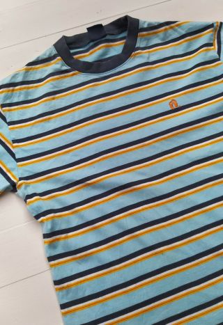 Vintage 70s 80s Hang Ten Stripe T - Shirt Size Medium,  Surf,  Mambo 3