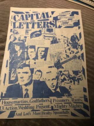 Capital Letters Fanzine 1986 No.  17 The Housemartins The Wedding Present