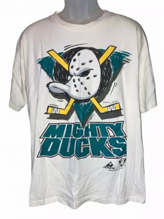 Vintage Mighty Ducks T - Shirt 1993
