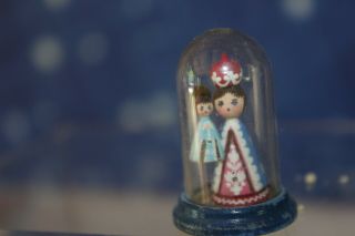 Doll House Miniature Hand Made Princess In Dome
