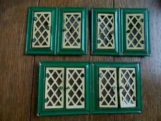 3 Vintage Metal Windows For Renovating Or Replacement C1950s Toy Dolls House