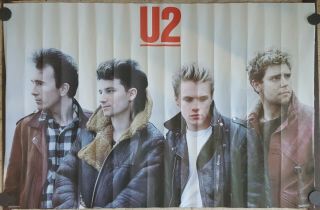 U2 1983 / Approx 23 X 34 Rare
