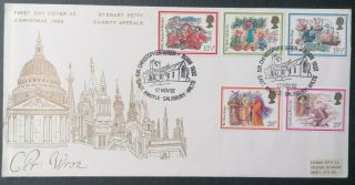 Stamps First Day Cover Christmas Fdc Birth Of Sir Christopher Wren 1982 Stuart