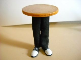 Dollhouse Miniature " Legs " Table 1:12 Scale