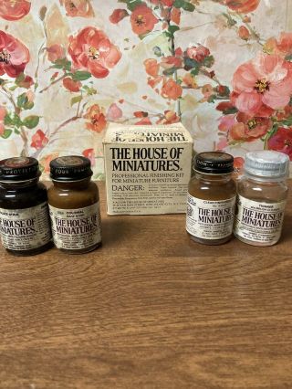 The House Of Miniatures Professional Finishing Kit For Miniature Furniture