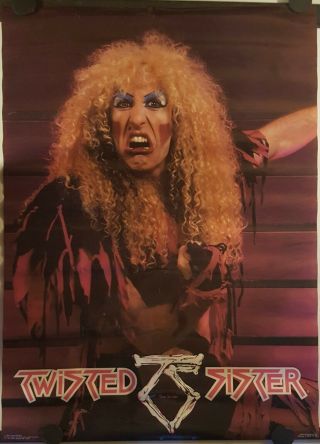 Twisted Sister Dee Snider 1984 Poster / 20 X 27 " Approx.