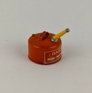 Dollhouse Miniature Sir Thomas Thumb Red Metal Gas Can Miniatures For Doll House