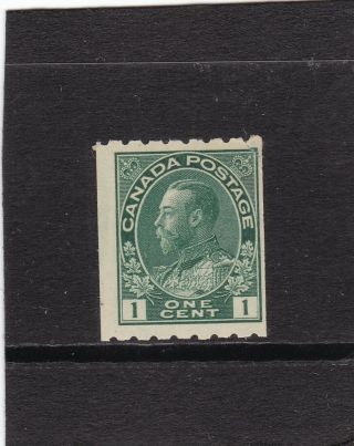 Canada 1913 1c Coil Perf 8 X Imperf Sg224a Unmounted
