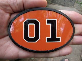 Vtg Dukes Of Hazzard Belt Buckle 01 General Lee Daisy Tv Show Cooters Rare Vg,