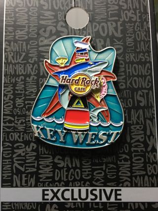Hard Rock Cafe Key West,  Florida Core City Icon Series Pin 2017 Le Exclusive