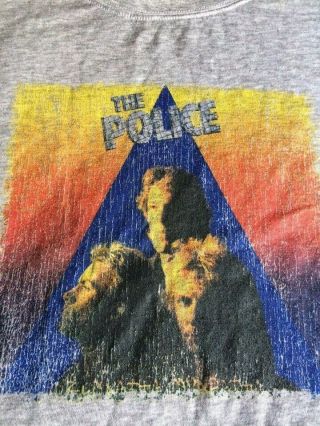 The Police Sting Zenyatta Mondatta Sweatshirt Large