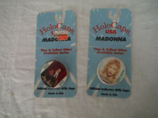Madonna Holo Caps Milk Caps 2 Packages