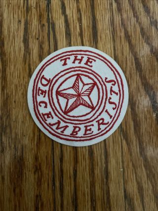The Decemberists Iron On Embroidered Patch