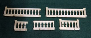 Epoch Co.  Sylvanian Family Doll House Upper Porch Rails Only