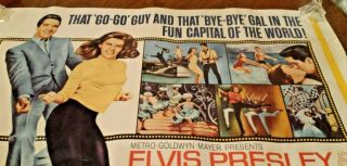 Viva Las Vegas 1997 Mgm Movie Poster 27x33 Elvis Ann Margaret - Collectible 64/99