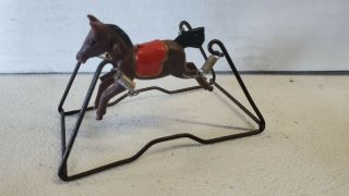 Vintage Dollhouse Miniatures Rocking Horse 1:12 Scale Vintage