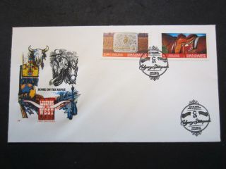 Canada First Day Cover 2547 - 8,  Calgary Stampede,  Hf Cachet [ 258