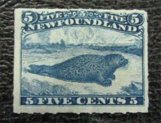 Nystamps Canada Newfoundland Stamp 40 Og H $275 U4x2180